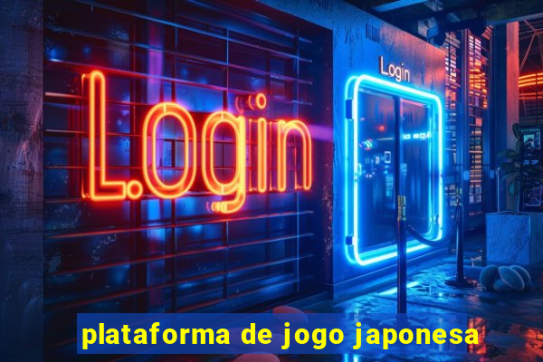 plataforma de jogo japonesa